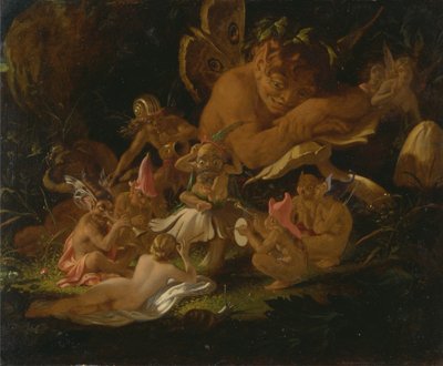 Puck and Fairies, from A Midsummer Night
